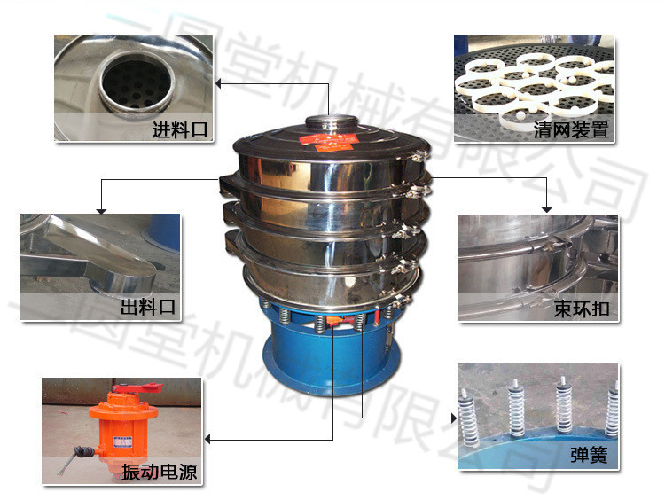旋振篩技術(shù)參數(shù) 旋振篩廠家